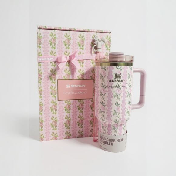 STANLEY Quencher H2.0 Tumbler Love Shack Fancy 30oz NIB - Picture 1 of 2